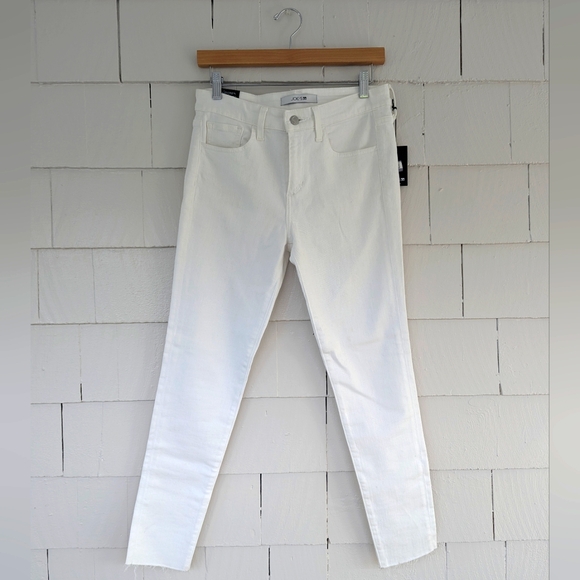 NWT Joe's Jeans White Skinny Ankle Jeans Size 29 - Picture 1 of 9
